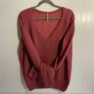 Free People Alpaca Wool  Blend Sweater XS oversize